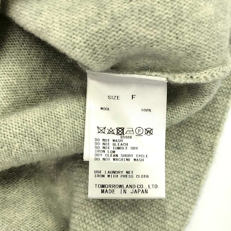 GALERIE VIE / ギャルリーヴィー ラムズウール ボートネックプルオーバー