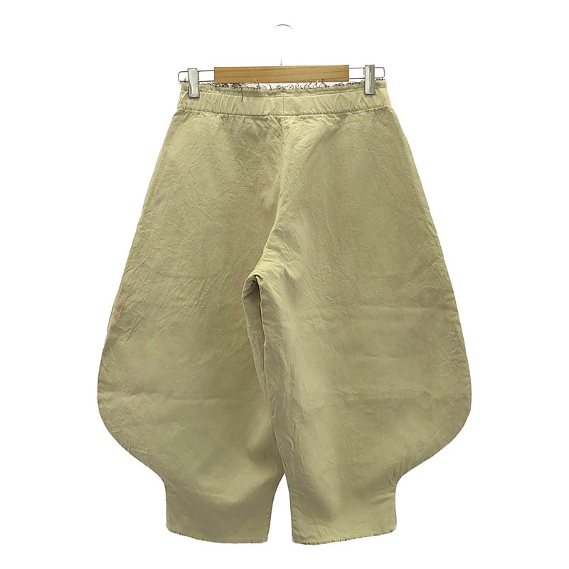 COMME des GARCONS / コムデギャルソン ムラ加工 カットオフ ワイド バルーンパンツ