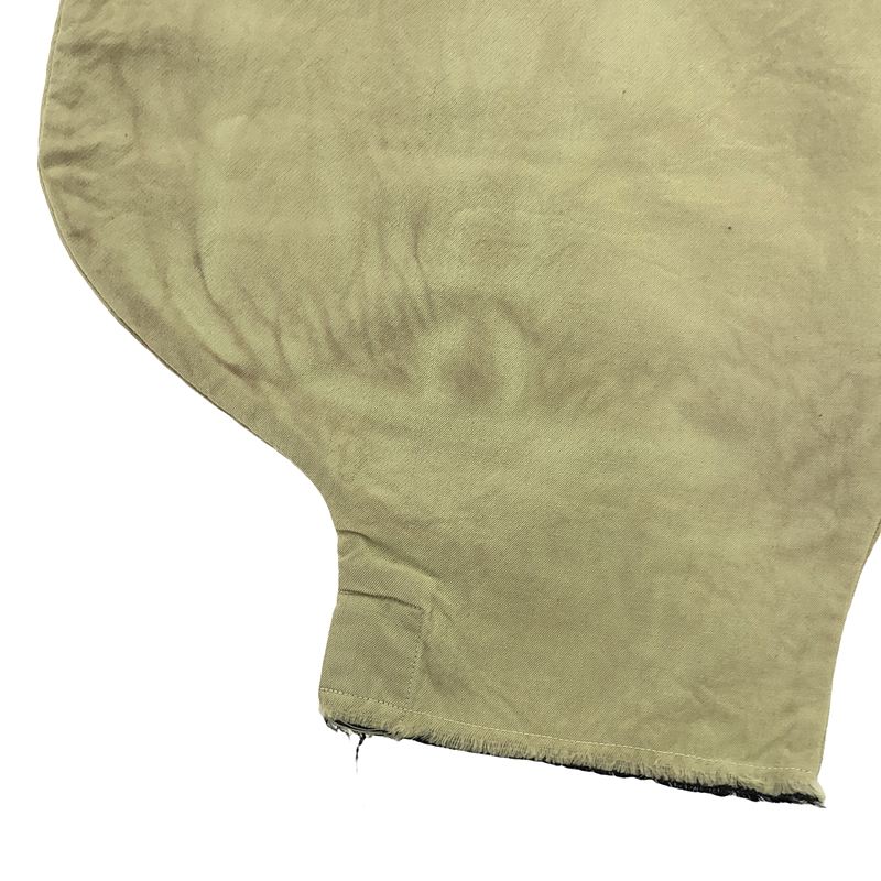 COMME des GARCONS / コムデギャルソン ムラ加工 カットオフ ワイド バルーンパンツ