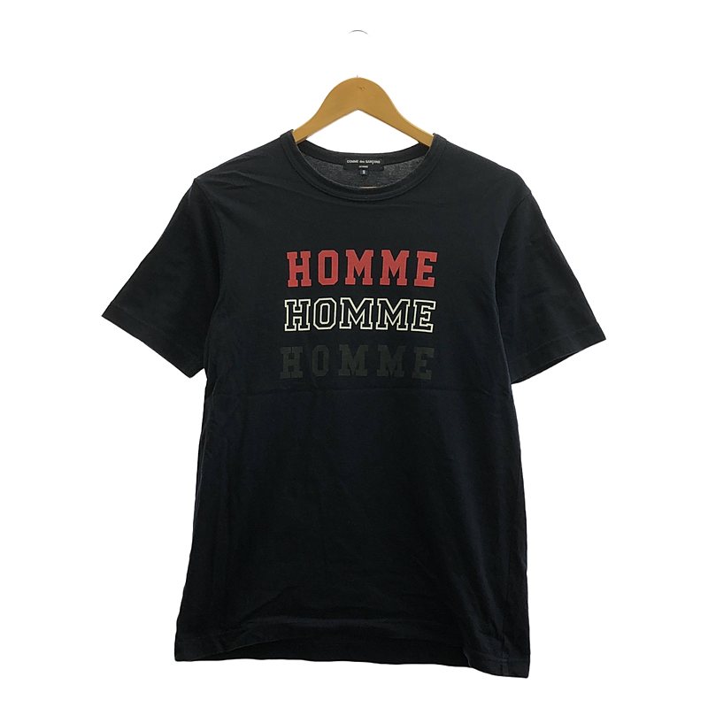 ロゴ プリント クルーネックTシャツ カットソー