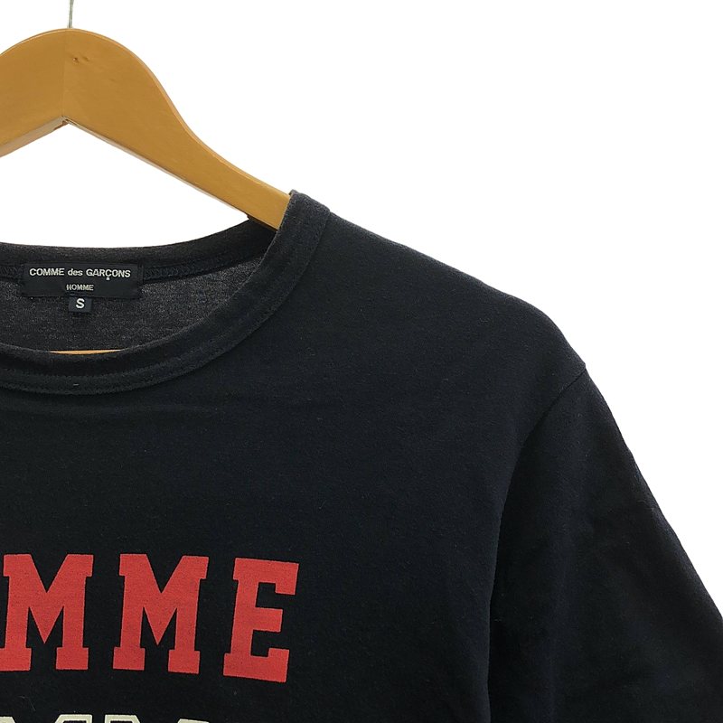 COMME des GARCONS HOMME / コムデギャルソンオム ロゴ プリント クルーネックTシャツ カットソー