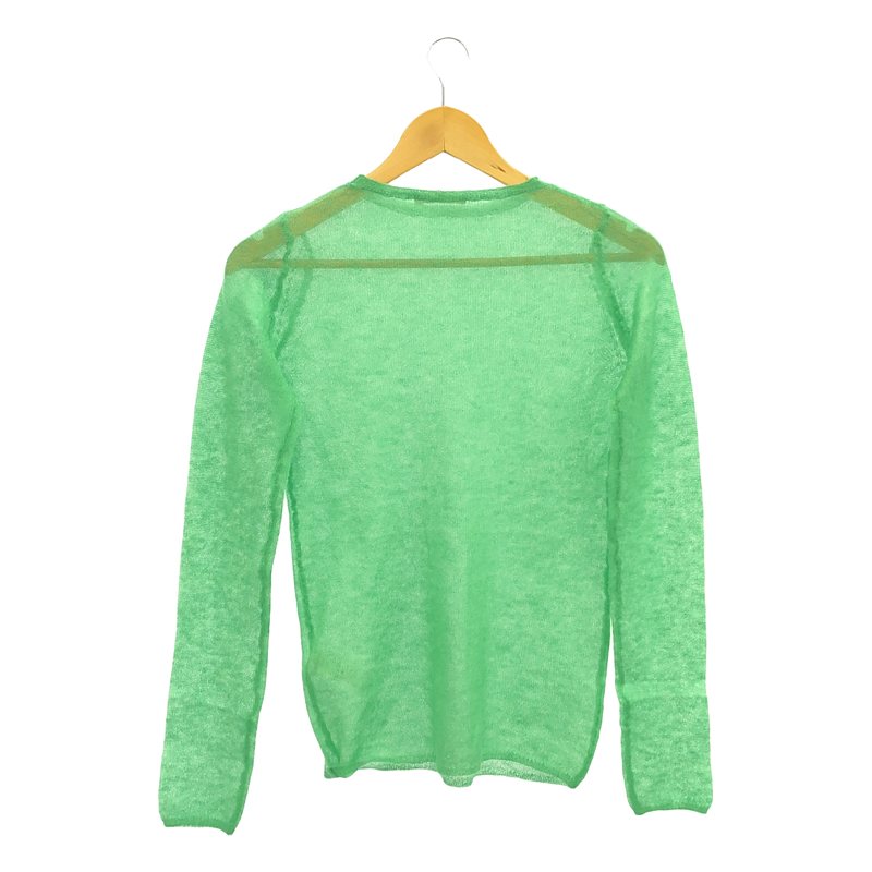 AURALEE / オーラリー KID MOHAIR SHEER KNIT BOAT NECK P/O ニット