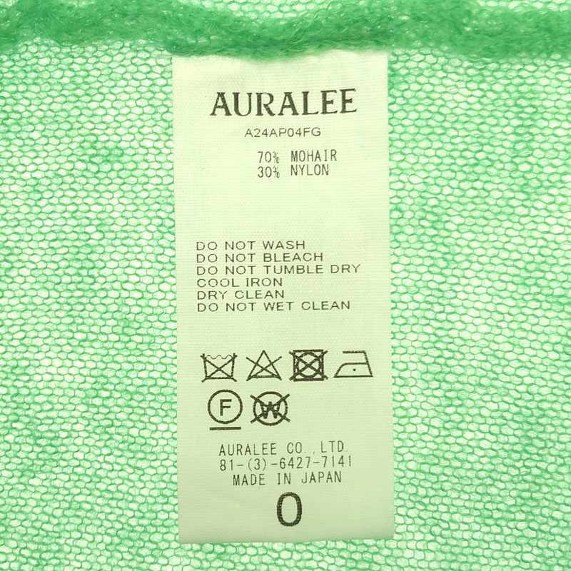 AURALEE / オーラリー KID MOHAIR SHEER KNIT BOAT NECK P/O ニット
