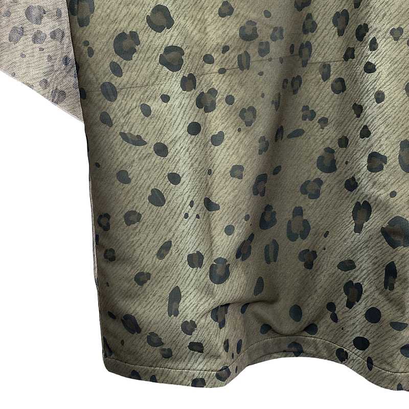 その他 レオパード メッシュ Tシャツ