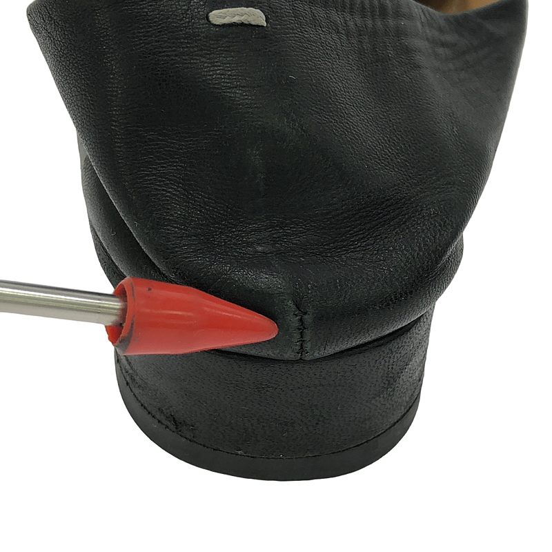 Maison Margiela / メゾンマルジェラ Kiki レザー ポインテッドトゥ バブーシュ シューズ