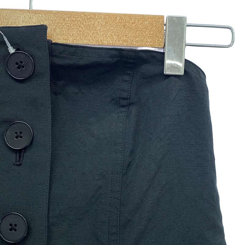 HARDY NOIR / アルディーノアール リネン ポリエステル ビスチェ