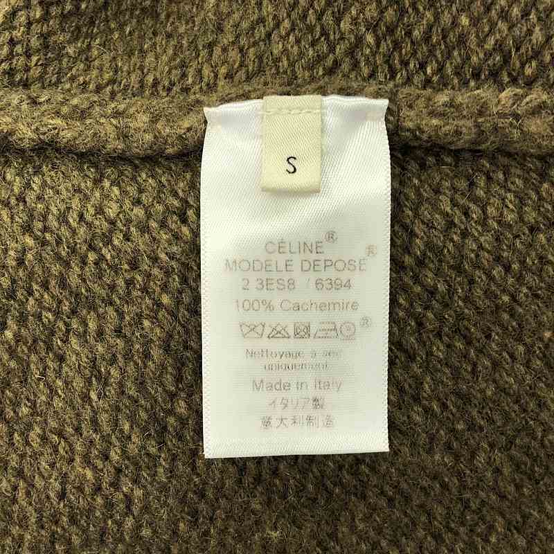 フィービー期 cashmere 100％ / カシミヤ ニット プルオーバー
