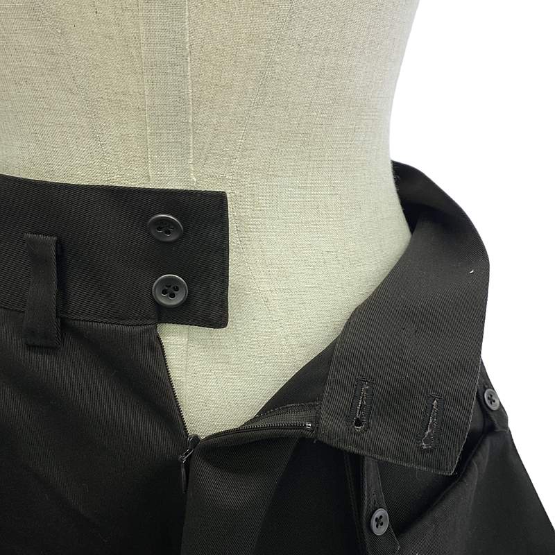 foufou / フーフー コットン フレア ロングスカート