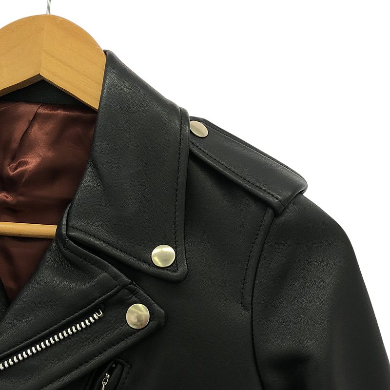 SCYE / サイ sheep skin ダブル ライダース ジャケット