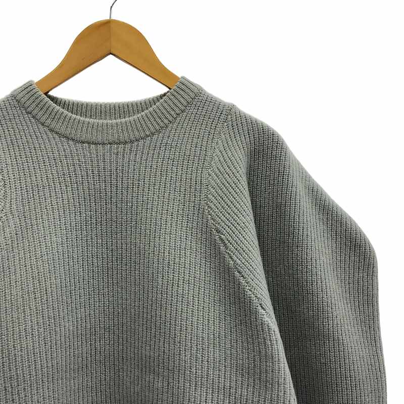 その他 KAMARI - ROUNDED SLEEVE WOOL KNIT SWEATER ニット