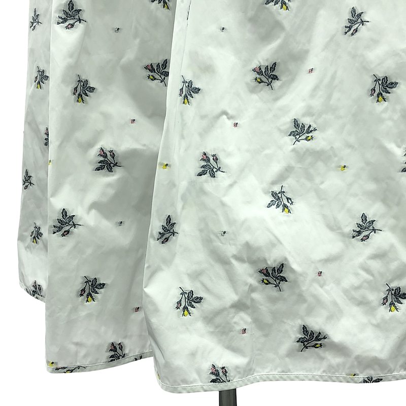 Cecilie Bahnsen / セシリーバンセン LIVA GOWN / エンブロイダリー ギャザー ボリューム ドレス ワンピース