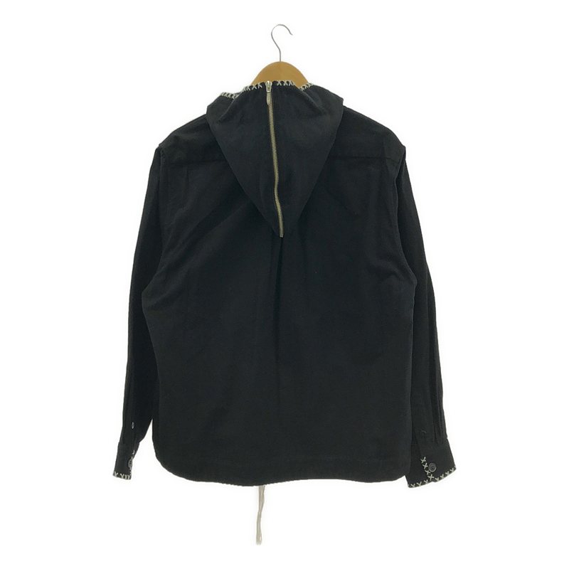 MASU / エムエーエスユー SAILOR HOOD SHIRTS / ステッチワーク シャツ ジャケット フーディ