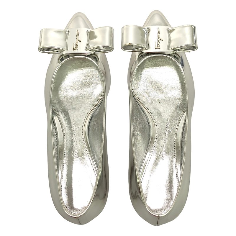 FERRAGAMO / フェラガモ VIVA ヴィヴァ リボン フラット バレエシューズ