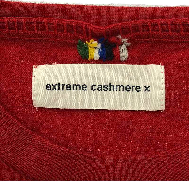 extreme cashmere / エクストリームカシミヤ コットンカシミヤTシャツワンピース