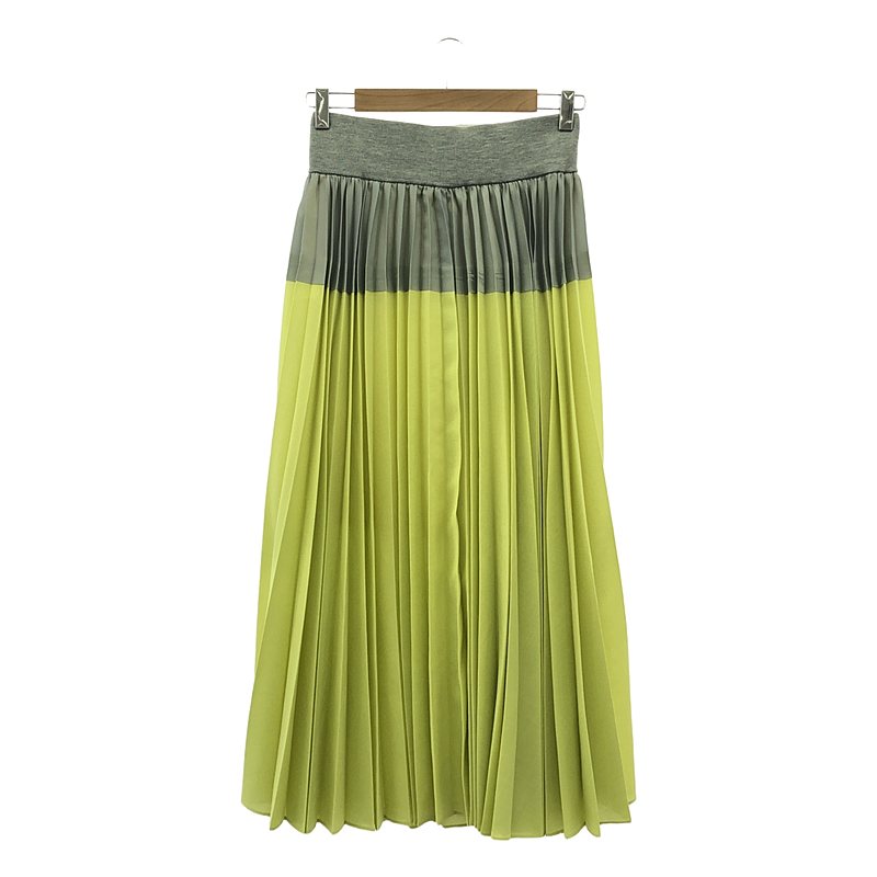 sacai / サカイ Suiting Skirt プリーツ 切替 ロングスカート