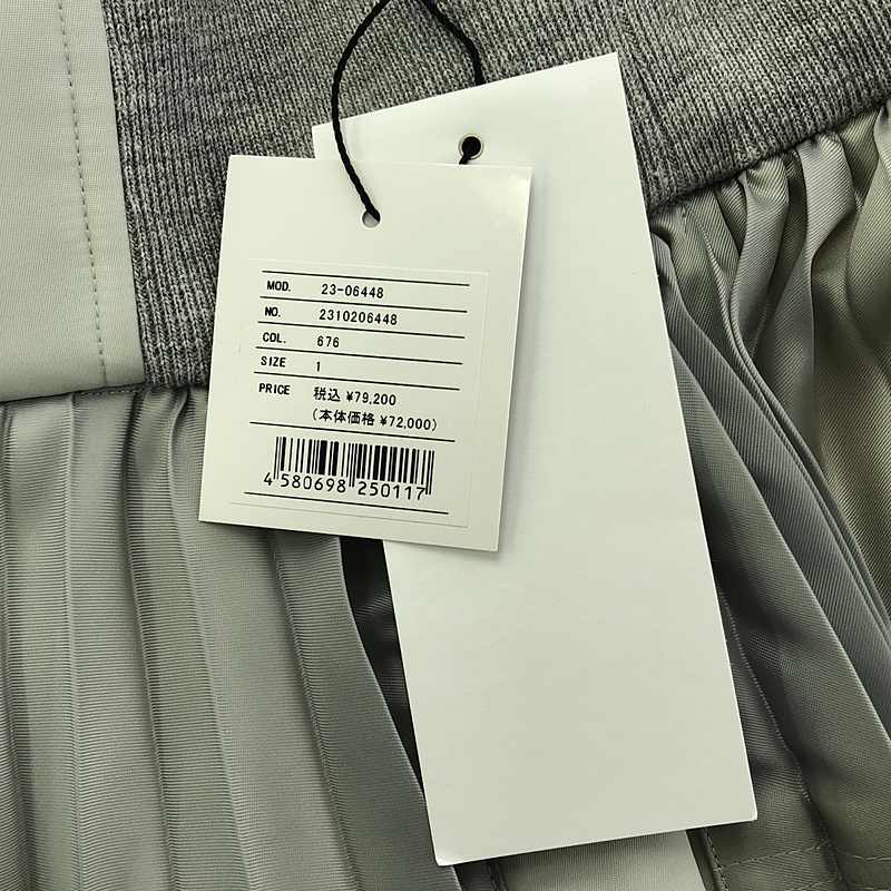 sacai / サカイ Suiting Skirt プリーツ 切替 ロングスカート