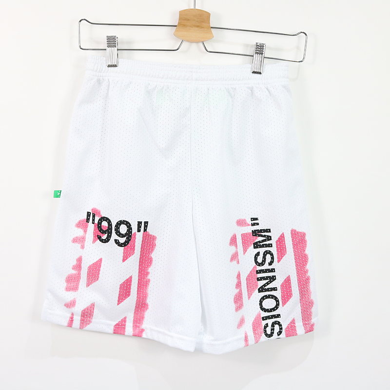 オフホワイト OFFWHITE 19ss DIAG STENCIL ハーフパンツ - ショートパンツ