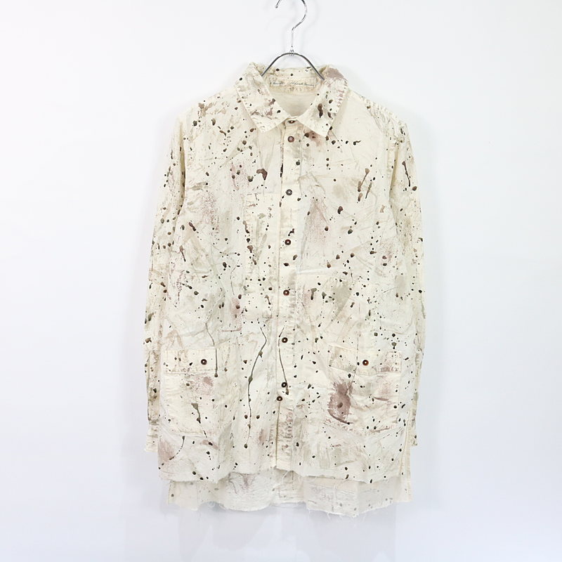 PAINTERS CLOTH SHIRT コットンペインターシャツAleksandr Manamis. / アレクサンドル マナミス