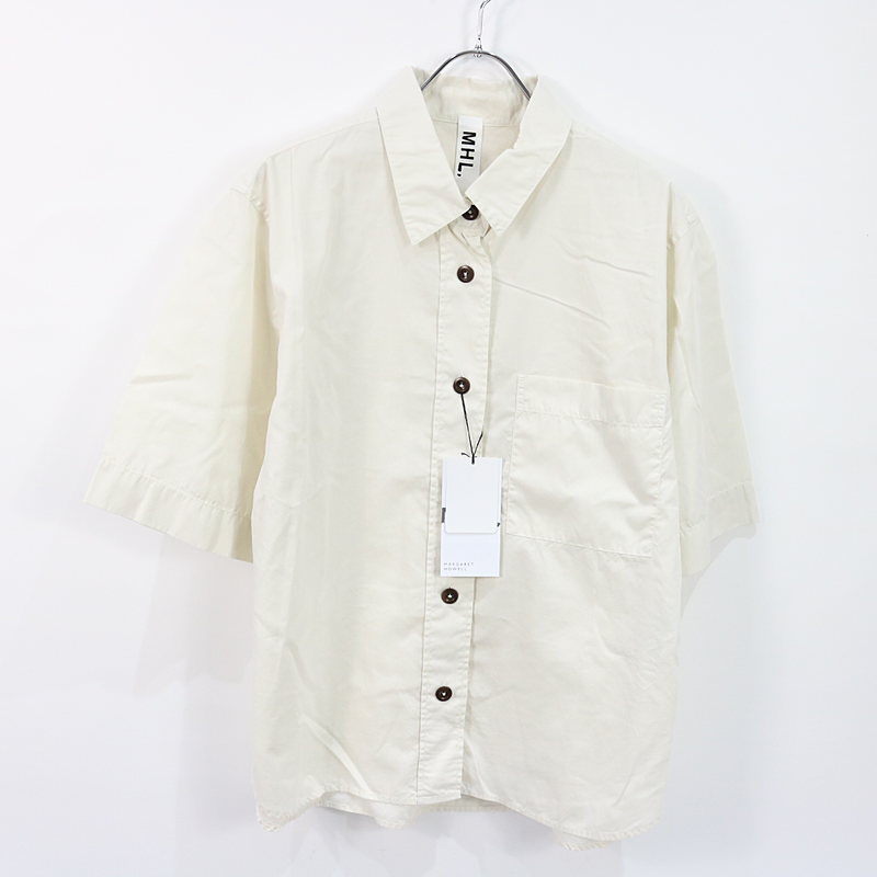 GARMENT DYE BASIC POPLIN コットン半袖シャツ | ブランド古着の買取