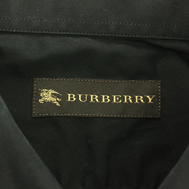 Burberry / バーバリー シルクフリル装飾 コットン シャツ