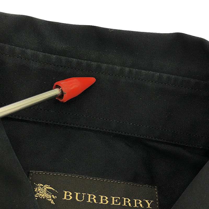 Burberry / バーバリー シルクフリル装飾 コットン シャツ