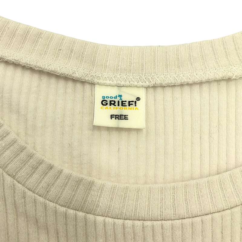 L'Appartement / アパルトモン GOOD GRIEF! / RIB L/S TOP リブカットソー