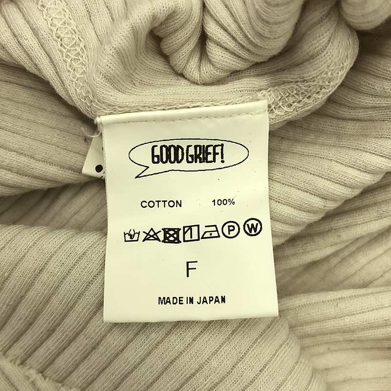 L'Appartement / アパルトモン GOOD GRIEF! / RIB L/S TOP リブカットソー
