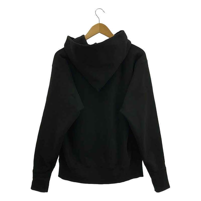 ATON / エイトン ワンポイントロゴ スウェット フーディ