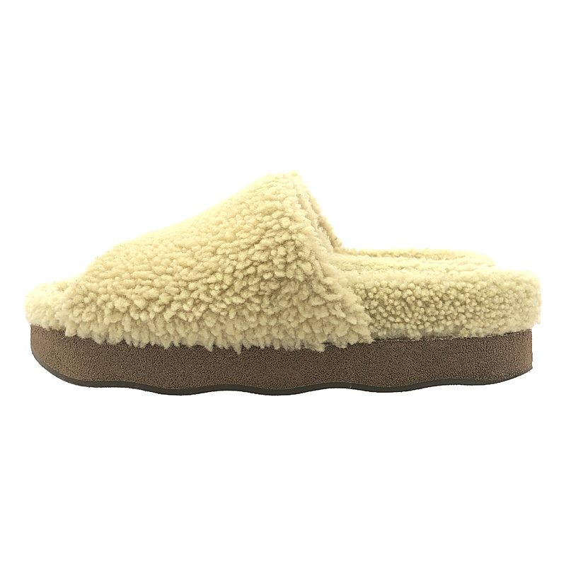 Chloe / クロエ WAVY SLIDES ムートン レザー サンダル