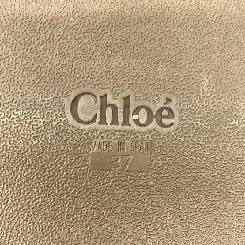 Chloe / クロエ WAVY SLIDES ムートン レザー サンダル