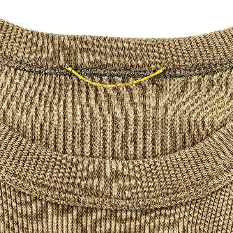 Deuxieme Classe / ドゥーズィエムクラス RIB Tシャツ