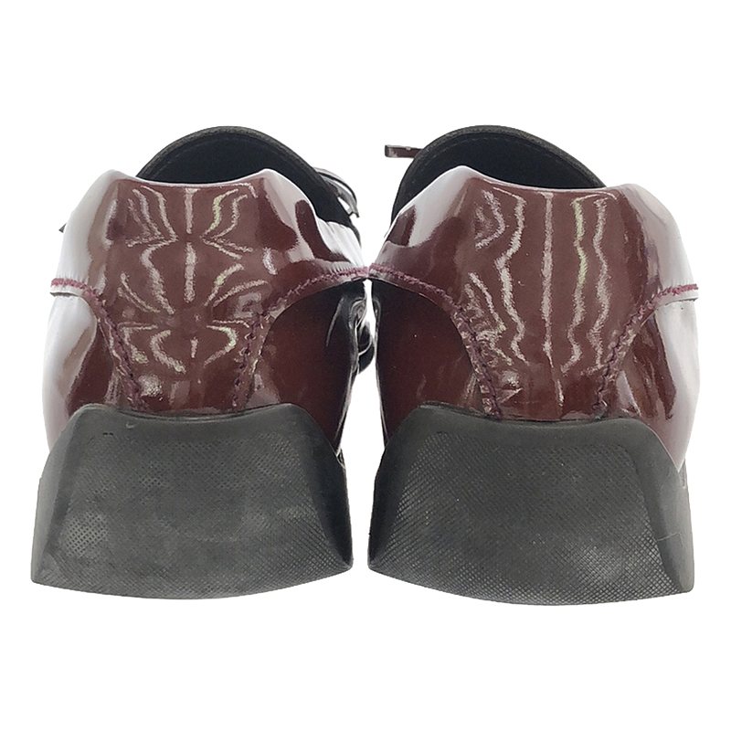 Silvano Mazza / シルバノマッツァ VERNICE スクエアトゥレザーシューズ