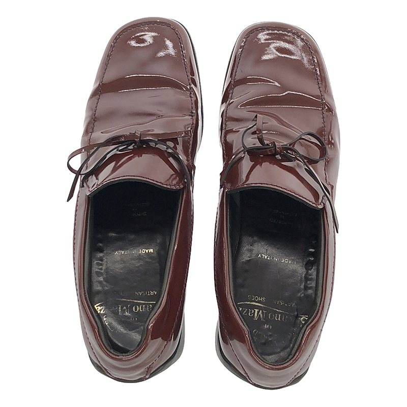 Silvano Mazza / シルバノマッツァ VERNICE スクエアトゥレザーシューズ