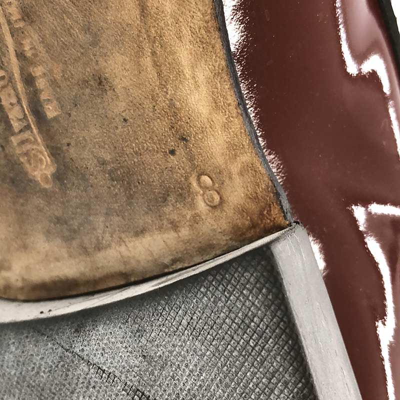 Silvano Mazza / シルバノマッツァ VERNICE スクエアトゥレザーシューズ