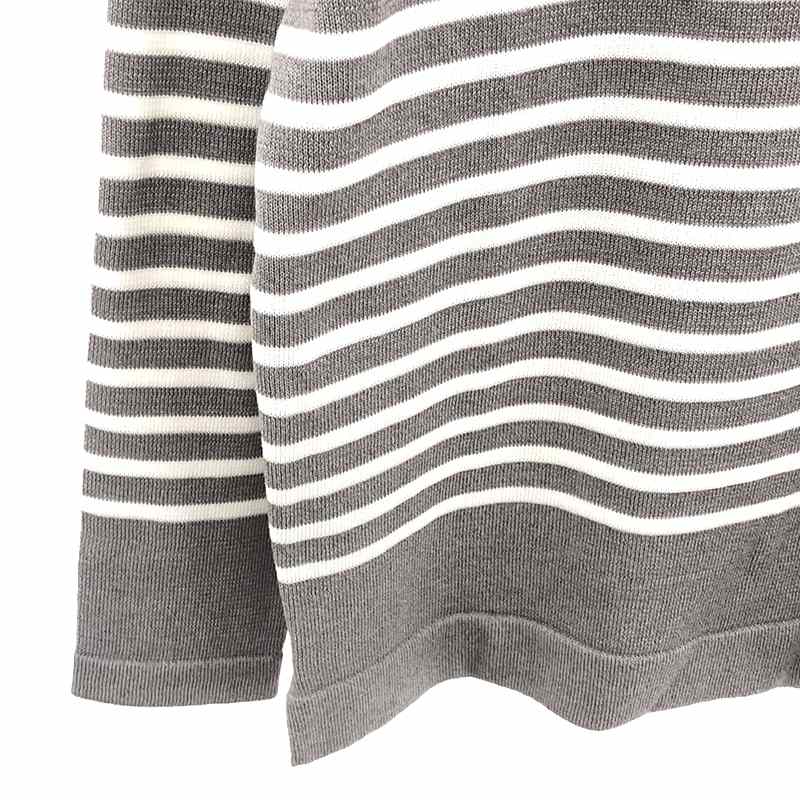 District UNITED ARROWS / ディストリクトユナイテッドアローズ ボーダー クルーネック ニット