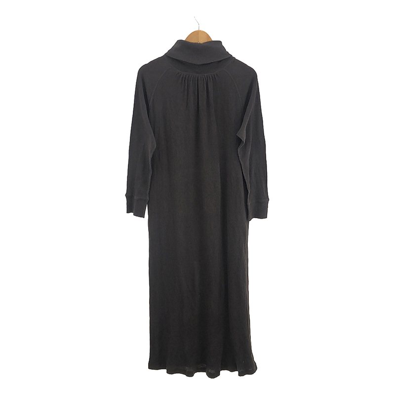 Vlas Blomme / ヴラスブラム ワッフル ハイネック ロングワンピース