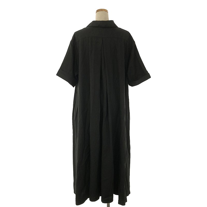 foufou THE DRESS #09 オープンカラードレス THE DRESS #09 open collar dress オープンカラードレス