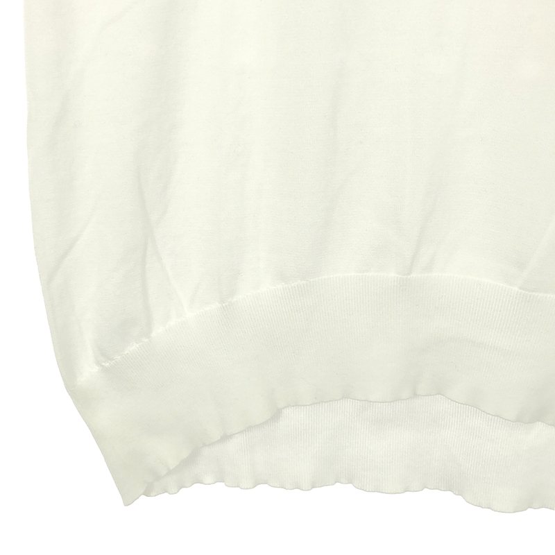 CYCLAS / シクラス コットン ノースリーブニット