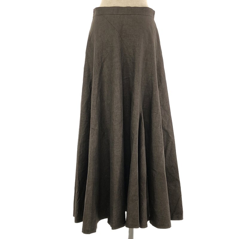 ebure / エブール Linen Top Twill Skirt スカート