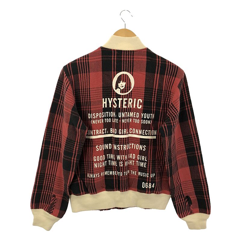 HYSTERIC GLAMOUR / ヒステリックグラマー SOUND INSTRUCTIONS CPOブルゾンジャケット