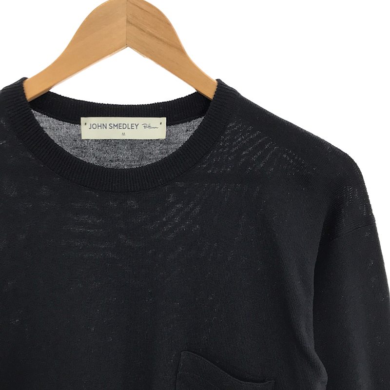 JOHN SMEDLEY / ジョンスメドレー × Ron Herman ロンハーマン別注 メリノウール ハイゲージ クルーネック ニット