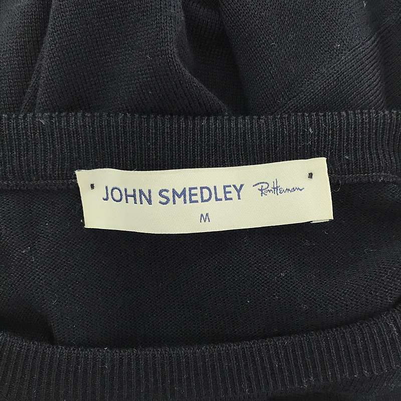 JOHN SMEDLEY / ジョンスメドレー × Ron Herman ロンハーマン別注 メリノウール ハイゲージ クルーネック ニット