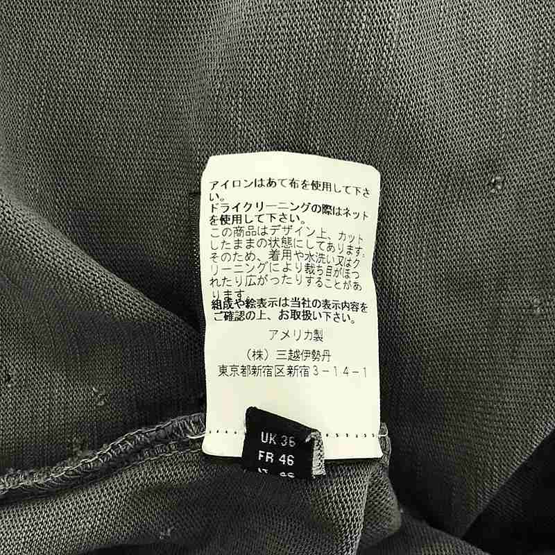 AMIRI / アミリ SHOTGUN TEE / ショットガン ダメージ加工 Tシャツ / オーバー カットソー