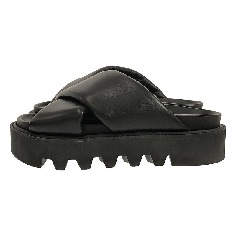 SPECIAL SHOES FACTORY タンクソールダブルクロスサンダル サンダル