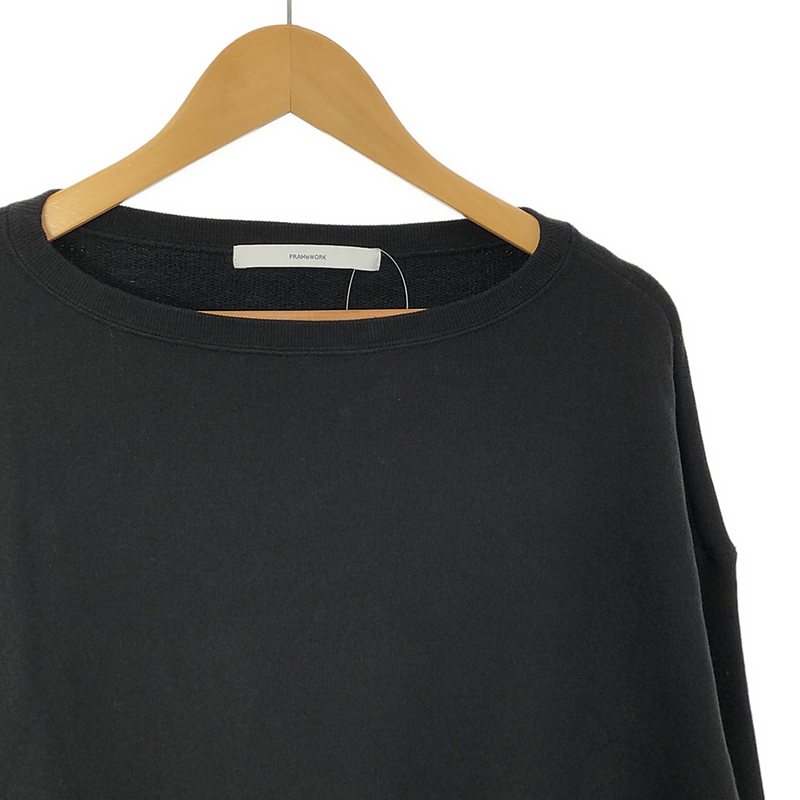 Framework / フレームワーク 裏毛ドロップショルダープルオーバー トレーナー