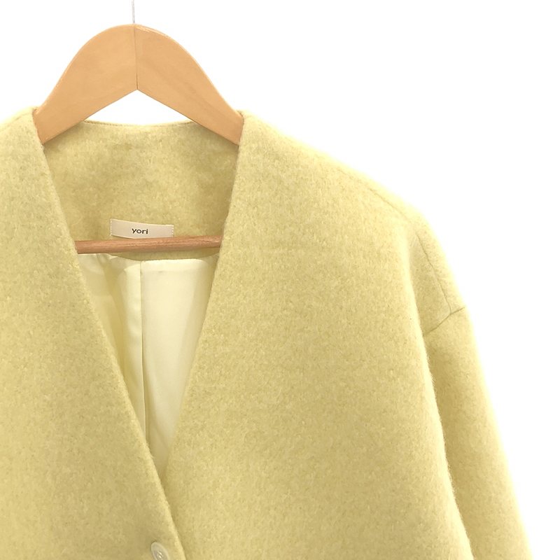 yori / ヨリ ウールモヘア シャギージャケット