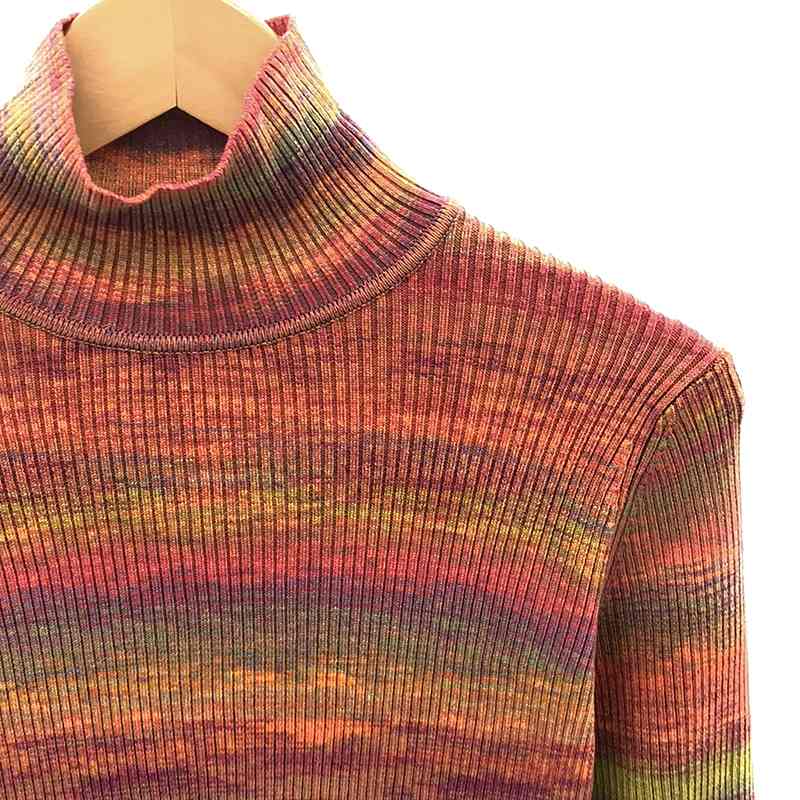 Mame Kurogouchi / マメクロゴウチ Ombre Stripe Knitted Top オンブレストライプニット