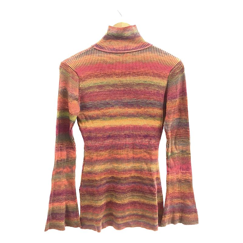 Mame Kurogouchi / マメクロゴウチ Ombre Stripe Knitted Top オンブレストライプニット