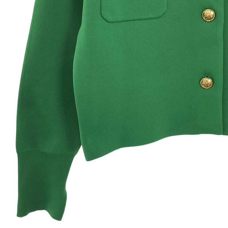 その他 金ボタンニットジャケット