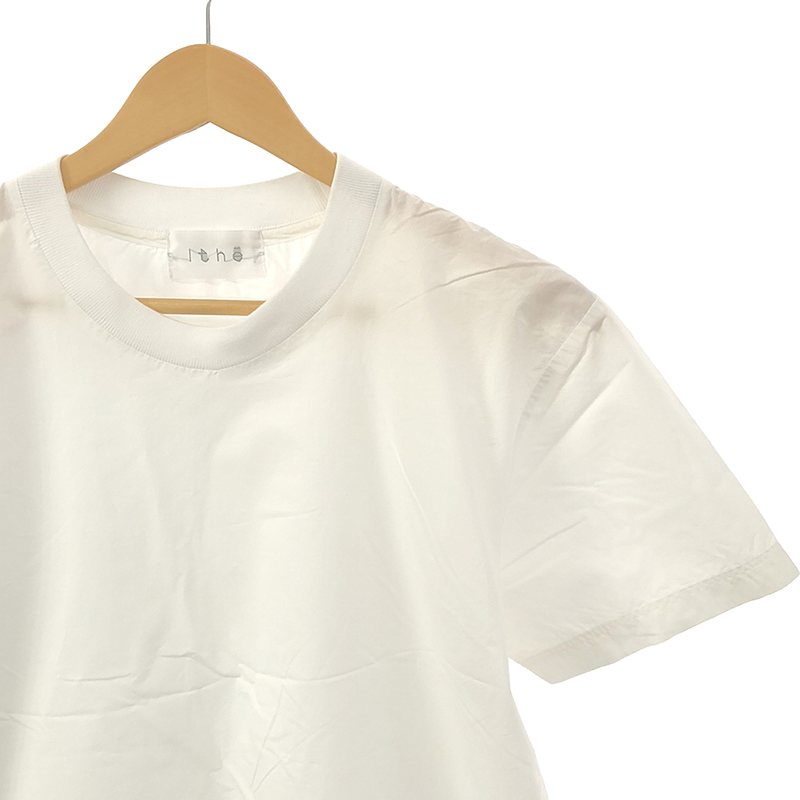 Ithe / イザ コットン タイプライター クルーネックTシャツ